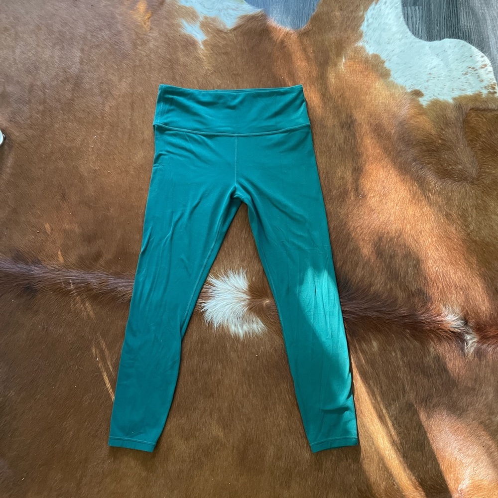 Green Athleta Leggings